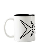 Fish bones coffee mugs