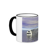 Fish Bones Coffee Mugs