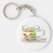 fish bowl keychains