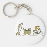 Fish Buggy and Bike Keychain