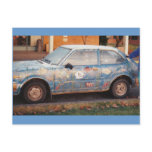 Fish Car Postcard