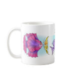 Fish Cartoon Montage 3 mugs