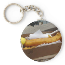 Fish Chips Keychains