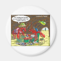 Fish Divorce Funny Cartoon Gifts Tees Collectibles Refrigerator Magnet