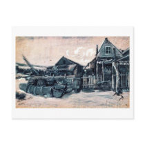 Fish-Drying Barn, Vincent van Gogh Post Cards