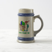 Fish Fear Me Funny Fishing Mug