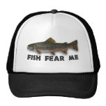 Fish Fear Me Funny Fishing Sports Trucker Hat