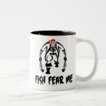 Fish Fear Me Pirate Mugs