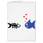 fish in love icon cards