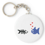 fish in love icon keychains