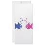 fish in love icon customized rack card