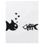 fish in love symbol flyers