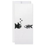 fish in love symbol rack cards