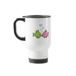 fish in love valentine mugs
