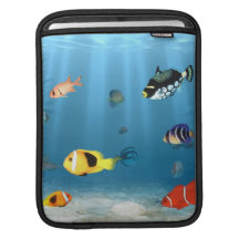 Fish In The Ocean Sleeves For iPads