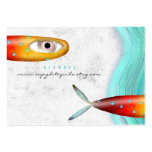Fish Ocean Wave Elegant Business Card