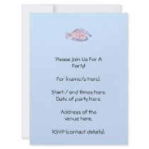 Fish. Red Line Rainbowfish. Personalised Announcements