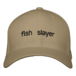 fish slayer embroidered hats