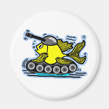 Fish tank refrigerator magnets