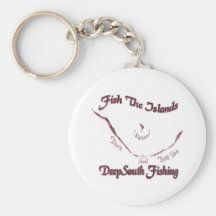 Fish The Islands Collection by FishTs.com Key Chain