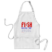 Fish World Tour Apron