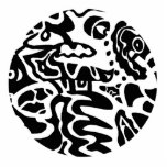 Fishdisk Abstract Art photo sculptures