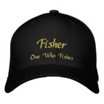 Fisher Name Cap / Hat embroidered hats