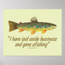 Fisherman Quote Poster