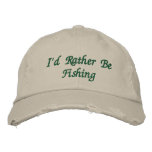Fisherman's embroidered Cap Embroidered Hat