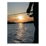 Fisherman's Sunset Postcard