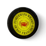 fisherman's Wharf of San Francisco buttons