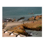 fishermen at work postcard