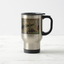 Fishermen On The Seine At Poissy By Claude Monet Coffee Mug