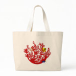 Fishes and Coral Doodle Art Bag