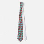 Fishes and Coral Doodle Art Tie