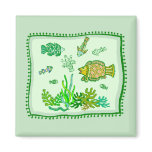 Fishes Quilt magnets