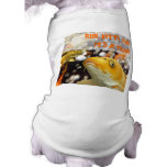 Fishies - Koi no.5 - Dog T-Shirt (Run, kitty, run! pet clothing