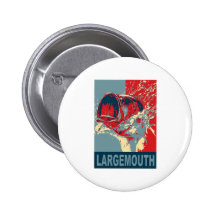 Fishin Icons Collection Pinback Button