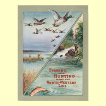 Fishing and Hunting along the North-Western Line posters