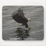 Fishing Bald Eagle Gift Set Mouse Mats