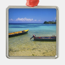Fishing Boats, Boston Beach, Port Antonio, Ornament