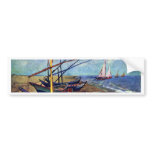 Fishing Boats On The Beach At Saintes-Maries, Fish bumper stickers
