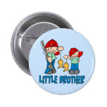 Fishing Buddies Little Brother Pinback Button