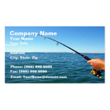 Fishing Business Card Templates