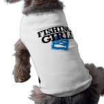 Fishing Girl pet clothing