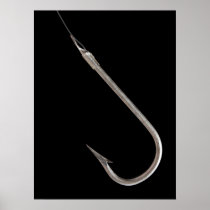 Fishing hook print
