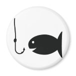 fishing icon magnet