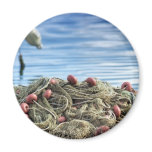 Fishing net magnets