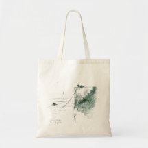 Fishing off the Quay Canvas Bag