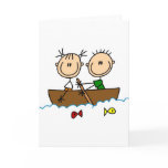 Fishing On Boat Card